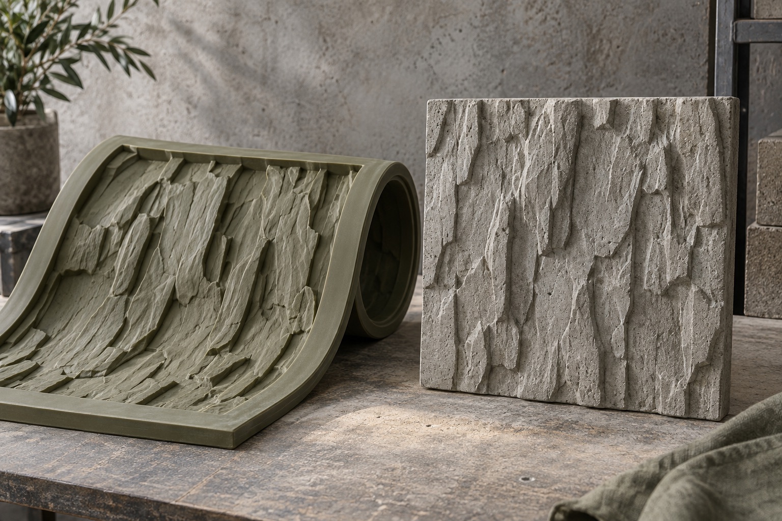 Concrete wall and facade moulds